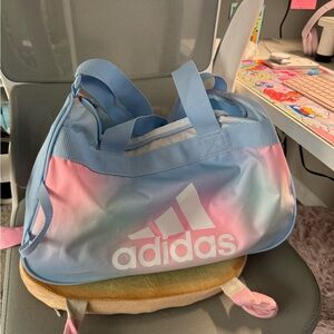 Adidas Multicolor Duffel Bag with Logo